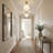 Jonny 1- Light Dimmable Ribbed Gold Semi Flush Mount-872543619