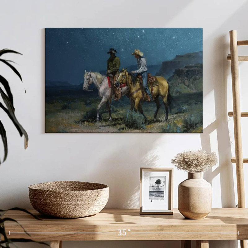 Lelar Night Riders, 16" H x 24" W