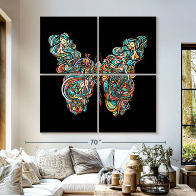 Papillon vibrant Brampt