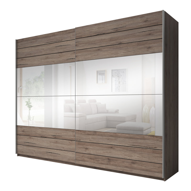 Colitta 2 Door Wardrobe, 210cm H x 220cm W x 61cm D