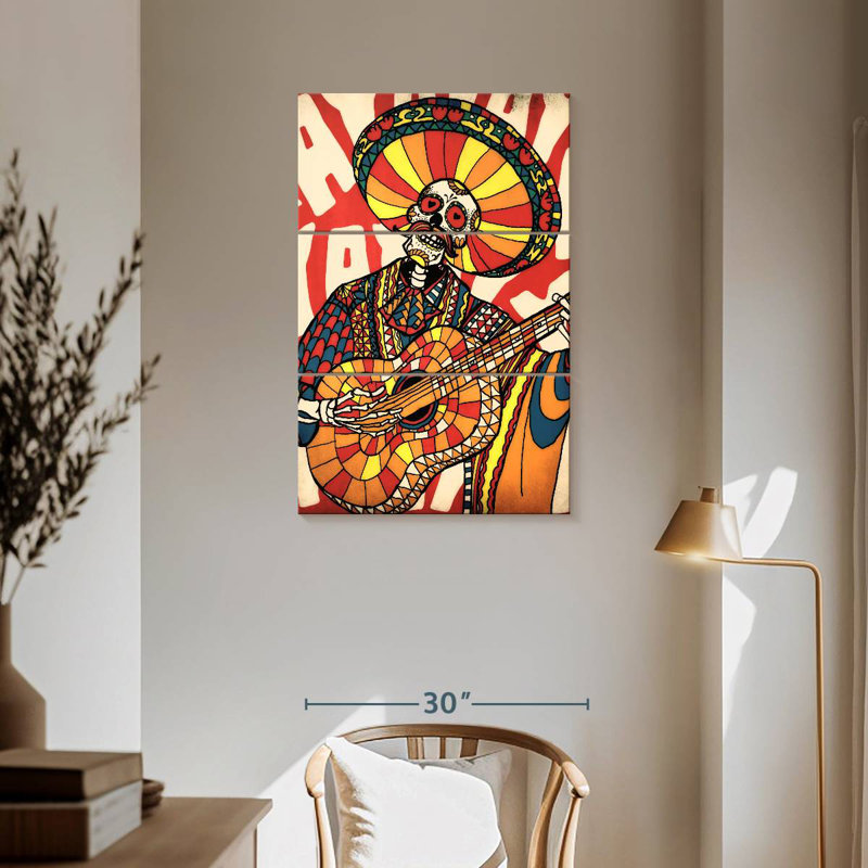 Kelan Mariachi, 57" H x 36" W