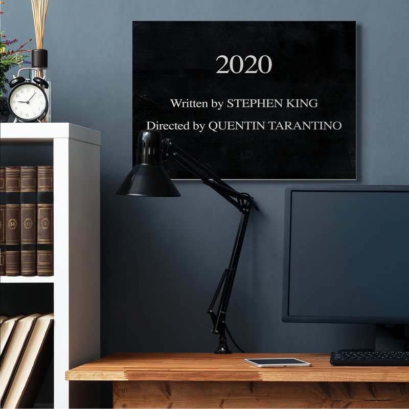 «2020 By King And Taratino», H 30 po x l 40 po, Toile tendue