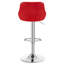 Swivel Upholstered Adjustable Height Counter Stool with Metal Frame-61655926
