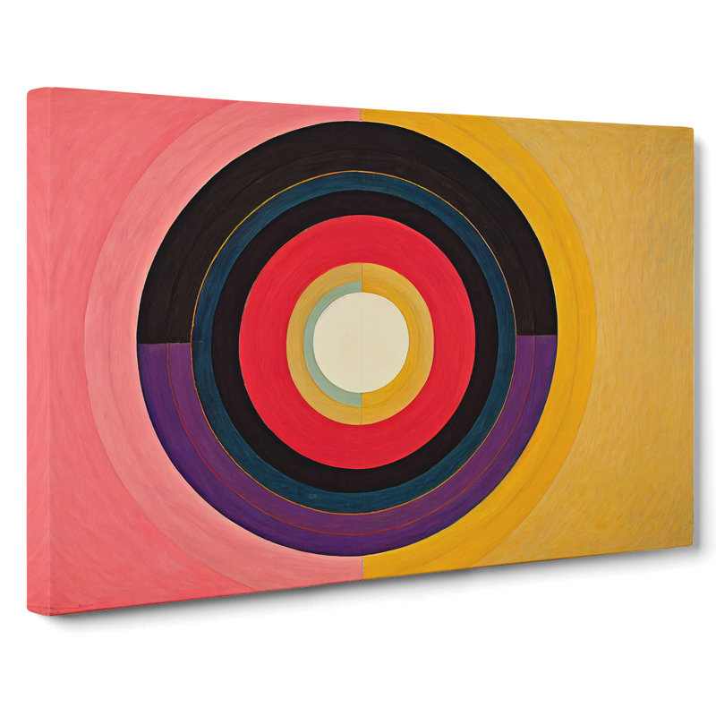 XXX-H1022-WF-10302X Wonderful Abstract Art - Wrapped Canvas Print, 50cm H x 76cm W x 3cm D