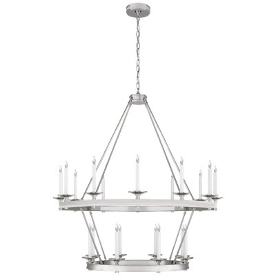 Chapman & Myers Launceton Two Tiered Chandelier