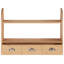 Edgarton Solid Wood Accent Shelf with Adjustable Shelves-41068726