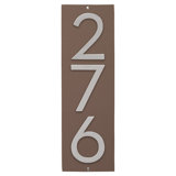 Floating 1-Line Wall Address Plaque