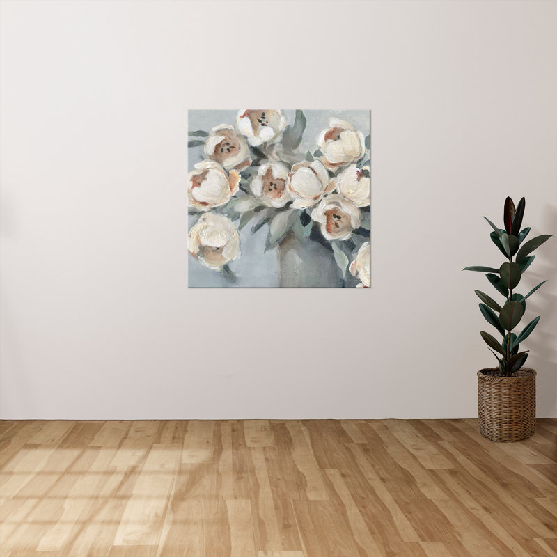 "Cottage Tulips" par Carol Robinson, reproduction sur toile, H 18 po x l 18 po x P 1 po