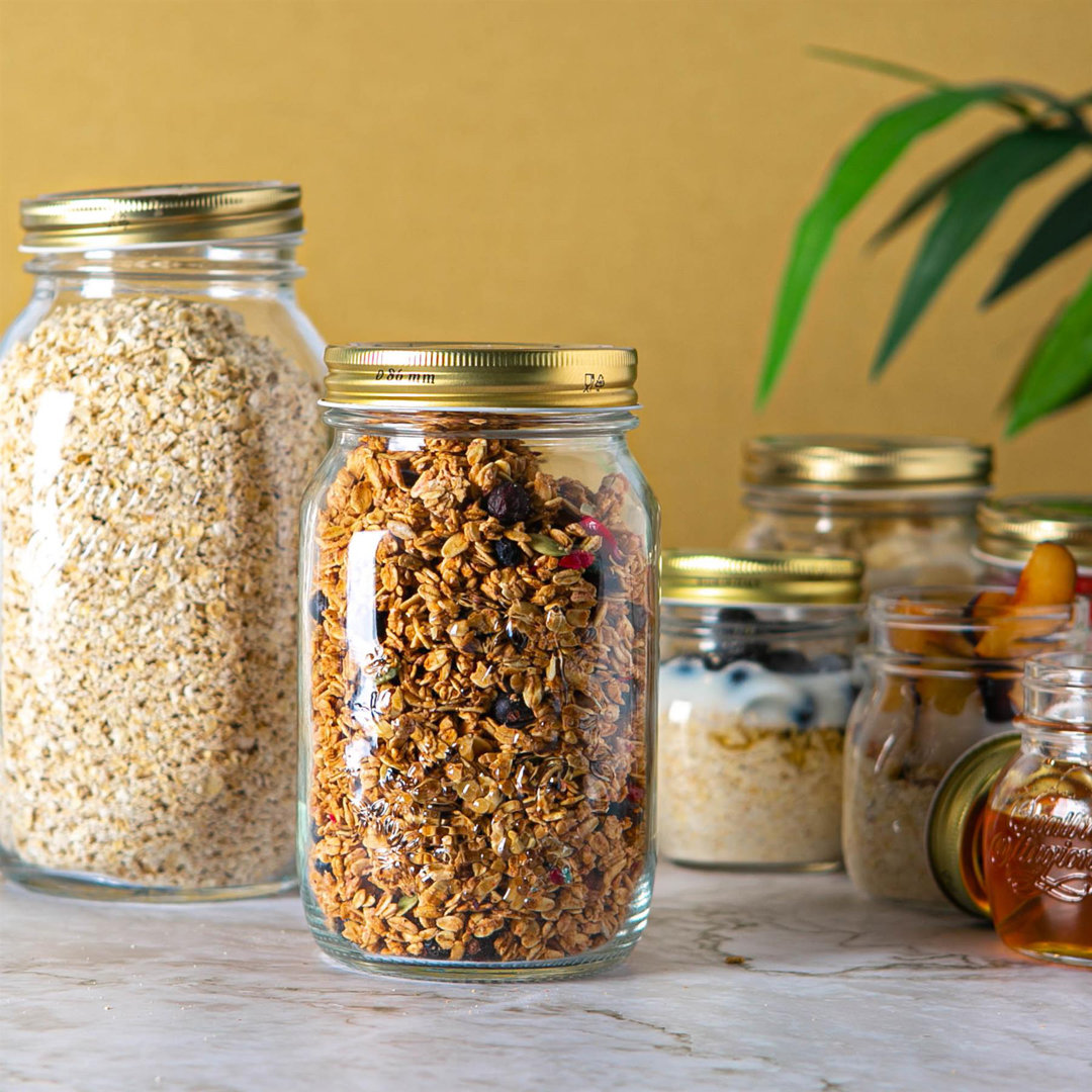 Bormioli Rocco Quattro Stagioni Glass Storage Jar