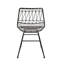 45.72cm H Metal Slat Back Side Chair-2117354043