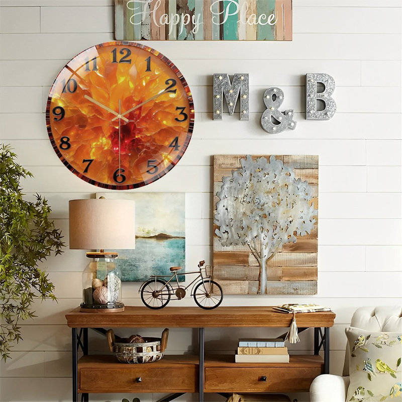 Horloge murale 12 po