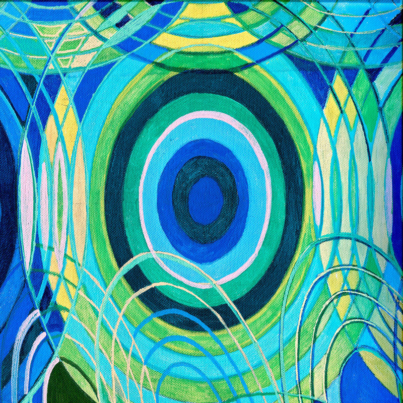 Ensemble de housse de couette DiaNoche en microfibre par Lorien Suarez - Water Series 8