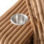 Foam-Filled Boneless Chaise Lounge Sofa with Pillows-2078319831