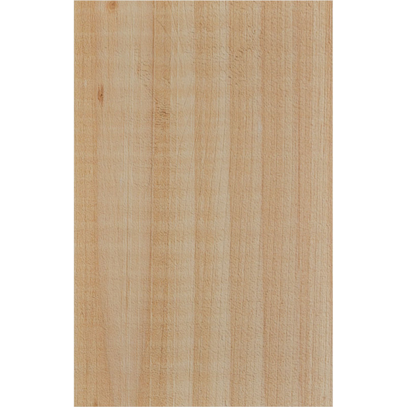 Queue Alpine, Sapin de Douglas, H 6 po x l 16 po x P 3,5 po