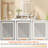 Dressing Table with 3 Mode Light Mirror-670690516