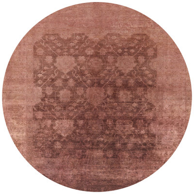 Tapis oriental brun / ivoire