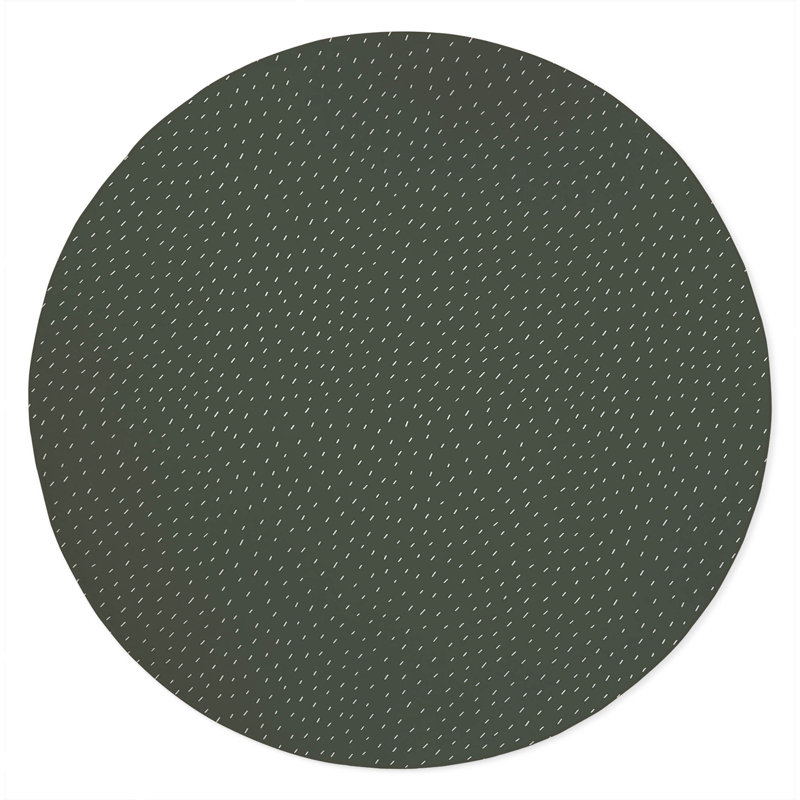 Paulie Non-Slip Outdoor Rug, Round 5'