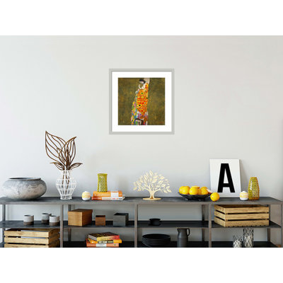 «Hope II» par Gustav Klimt, impression giclée encadrée