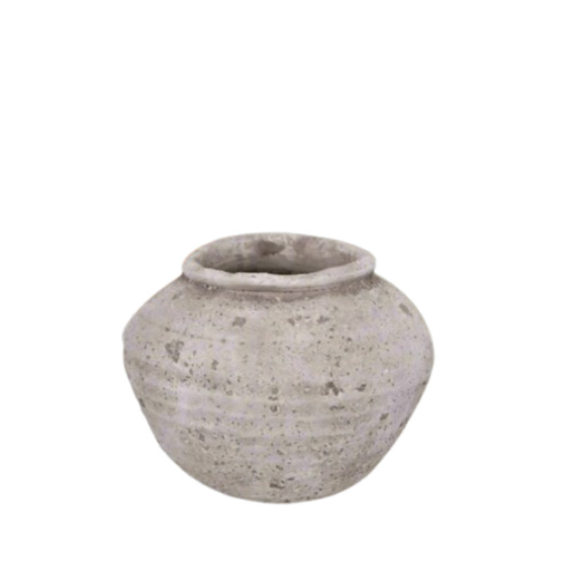Cement Pot Grey
