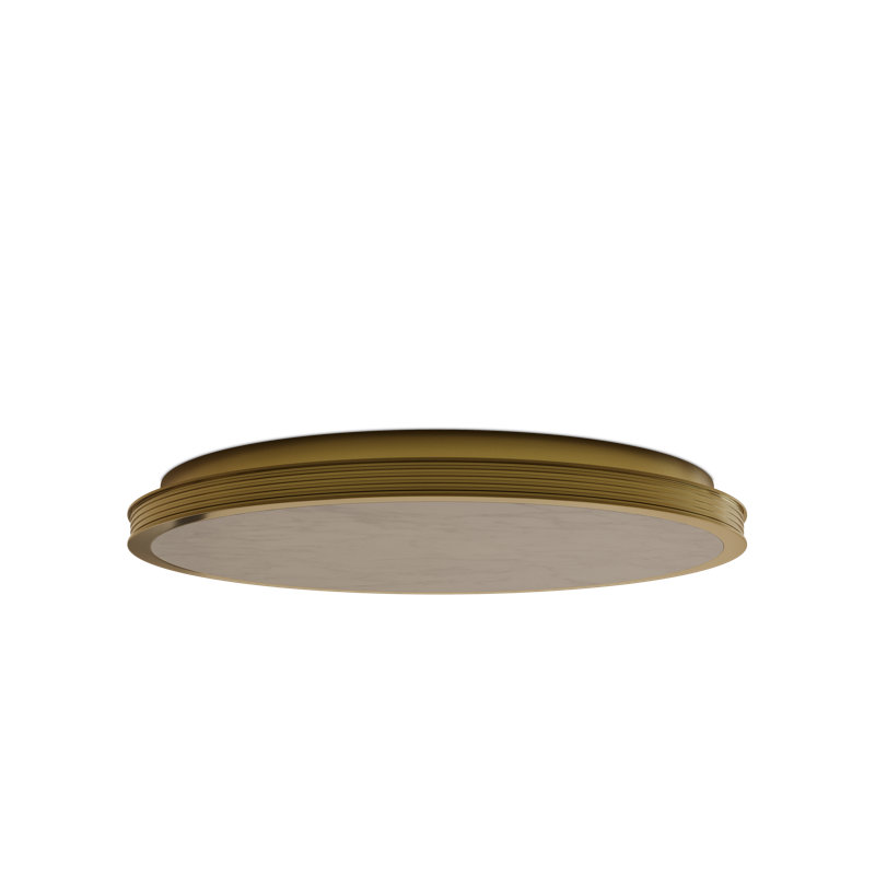 Aydan 1 - Light LED Flush Mount, 2.5" H x 23.5" W x 23.5" D, Oil Rubbed Bronze, 47.5 W