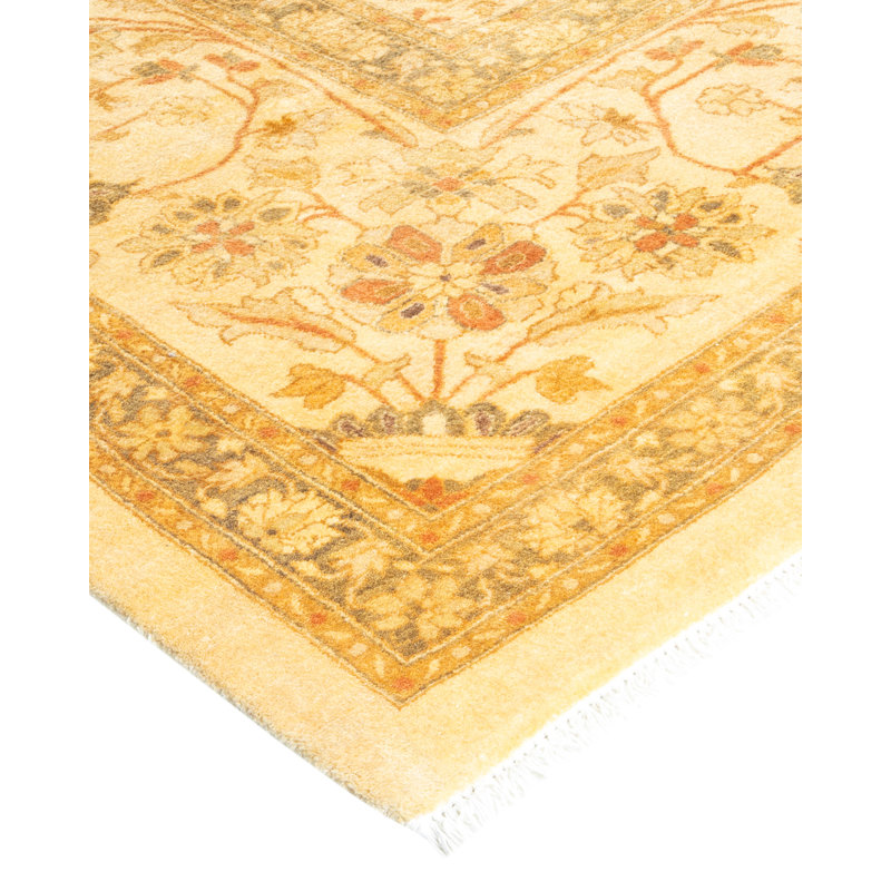 Classic One-of-a-Kind 9' 1" X 11' 10" Hand Knotted Area Rug