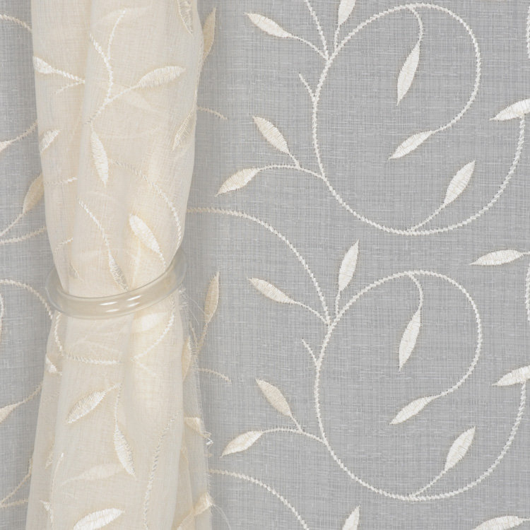 Hollyhock Fabric, Sand