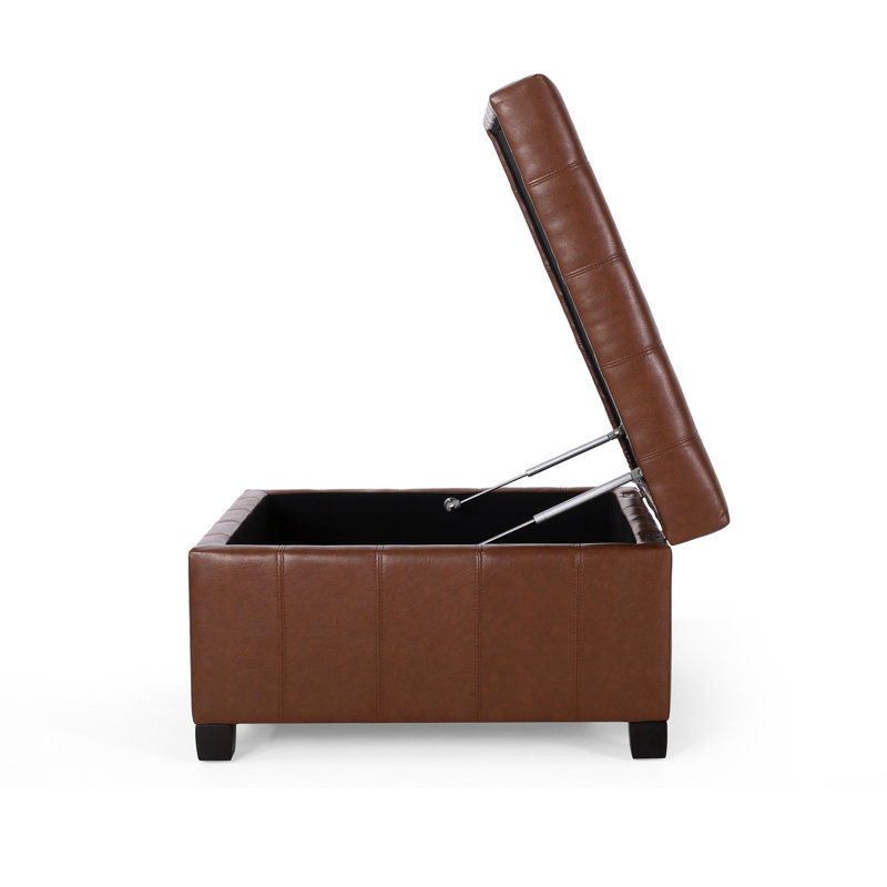 OTTOMAN D'ISABELLE, Light Brown