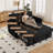 Sleeper Sofa Bed, 3-in-1 Convertible Pull Out Couch With Adjustable Backrest For Living Room, Loveseat Sofa Bed With Side Pockets, Easy Assembly, 1 Pcs-2045972719