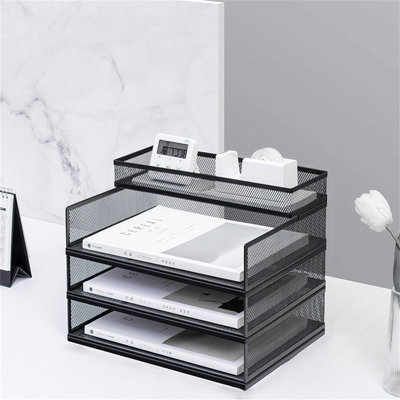 Organisateur de bureau en métal Pardoes