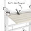 Crumpton Adjustable Metal Base Desk-1486130816