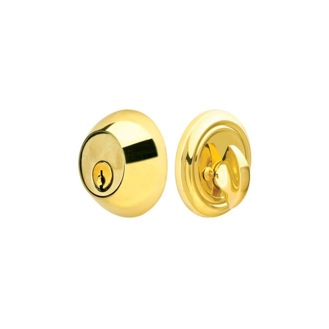 Regular Single Cylinder Deadbolt for 1-3/8" To 2-1/8" Door Flat Black Finish