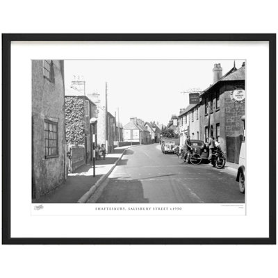 Shaftesbury, Salisbury Street C1950 by Francis Frith - Single Picture Frame Print