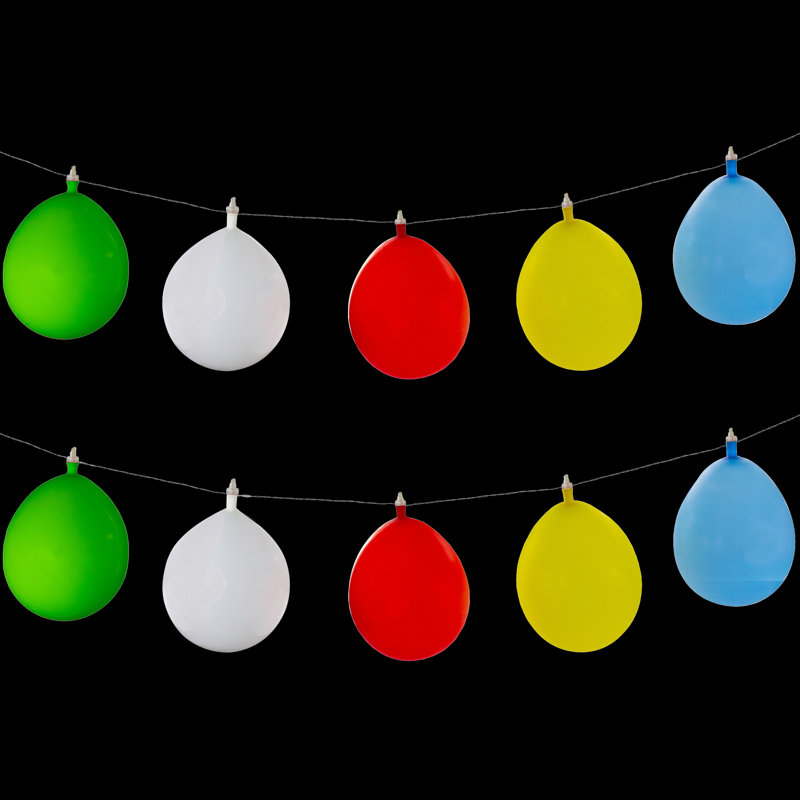 10 - Bulb 120'' Battery Powered LED String Light