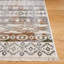 Tapis persan rétro ivoire / rouille 660-1744739893