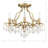 Harvard 5 Light Vibrant Gold Ceiling Mount