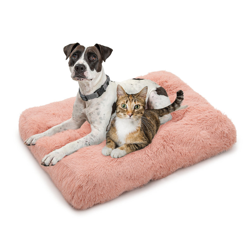 Coussin de siège pour animal de compagnie, Rose, Grand (H 5 po x l 39 po x P 29 po)