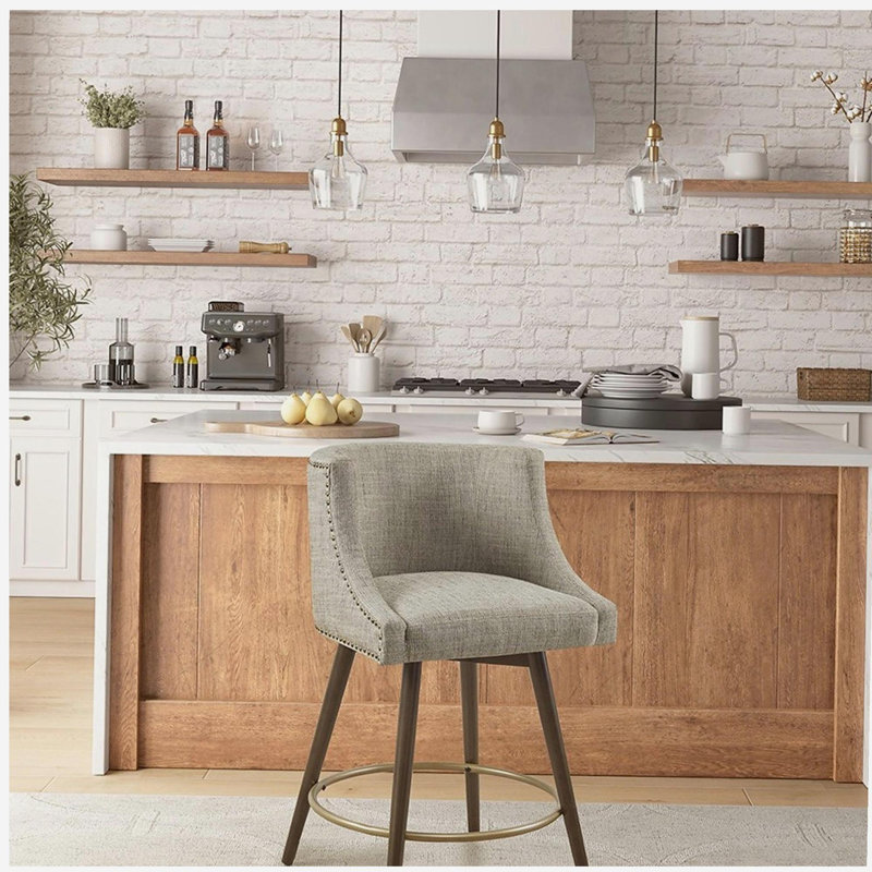 Tabouret de comptoir pivotant
