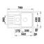 Legra 1.5 Bowl Inset Kitchen Sink-21923929