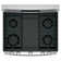 30" 5 cu ft. Freestanding Gas Range with Griddle