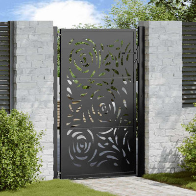 Garden Gate Steel Flame Design
