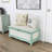 Abril Linen Upholstered Storage Bench-630454076