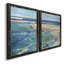 Breakwater - Ensemble de 2 reproductions d'art sur toile encadrées-851360803-851360800