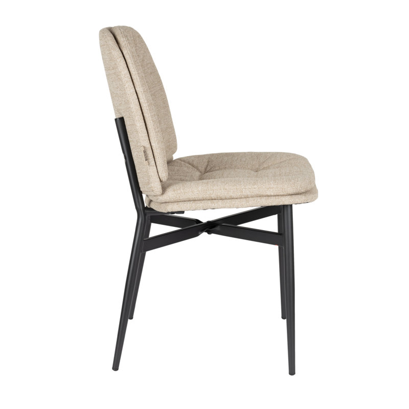 Jade Upholstered Dining Chair, Beige