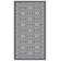 Tapis intérieur / extérieur gris Arneshia