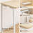 31.5'' Folding Computer Desk, Space-Saving Design