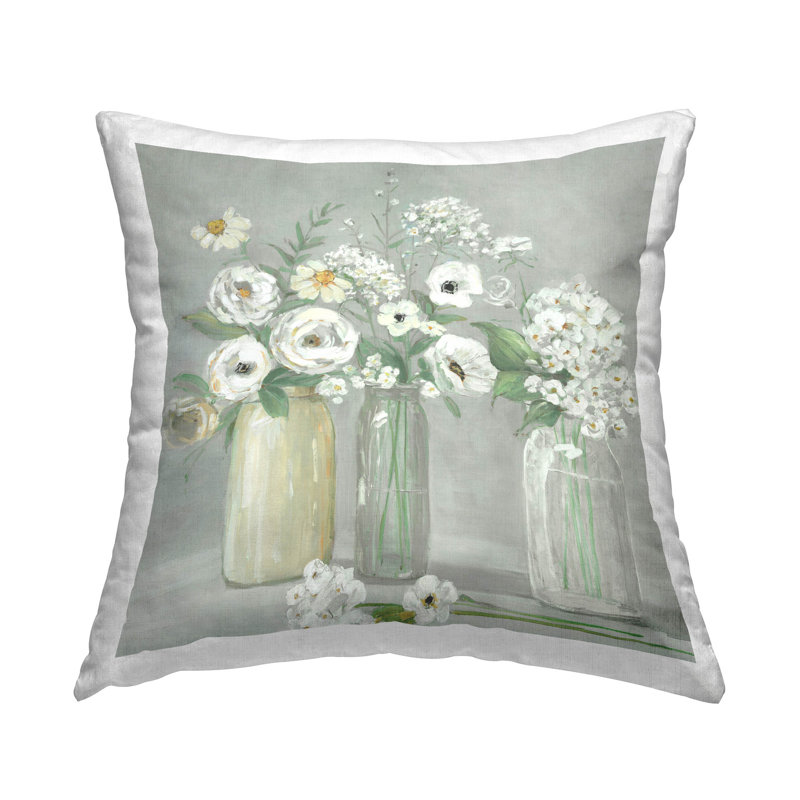 Polyester Throw Square Pillow Cover & Insert