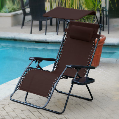 Zane Oversized Olefin Reclining Zero Gravity Chair by Arlmont & Co.