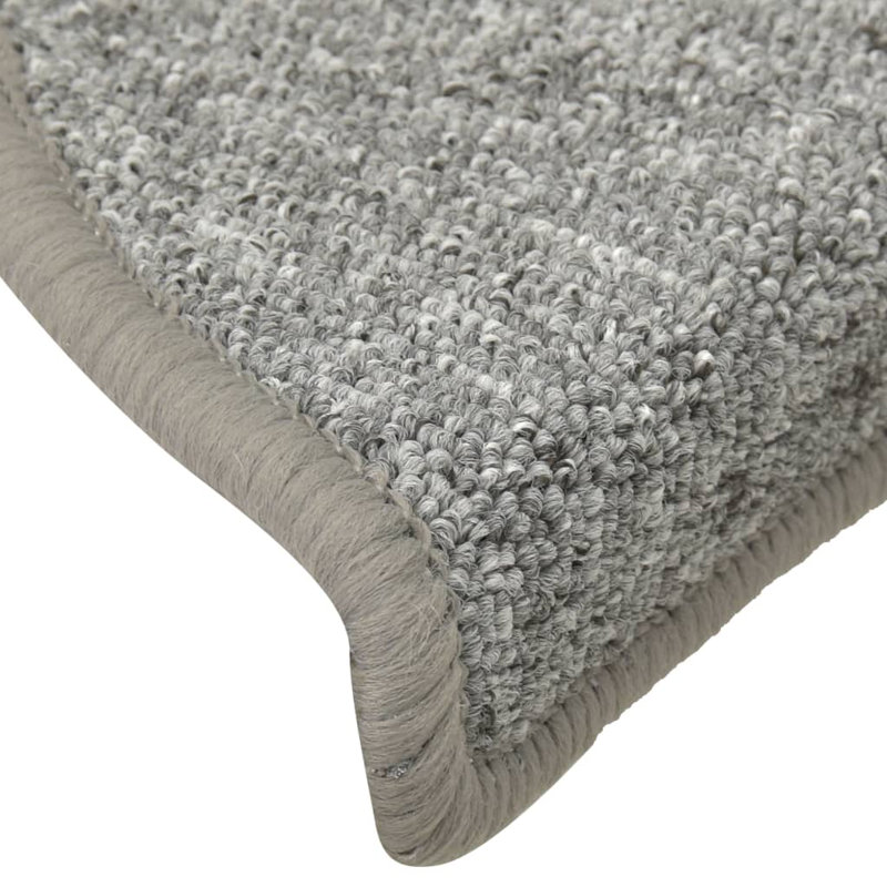 Lippold Non-Slip Stair Tread, Light Grey, 17cm x 56cm