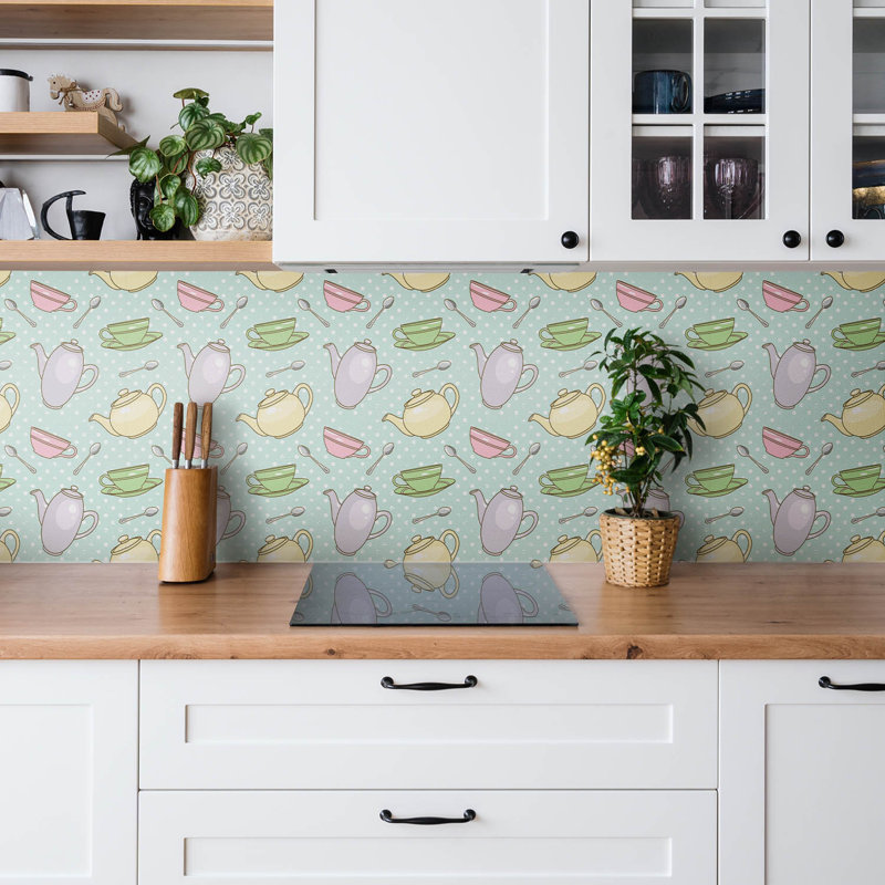 Myrtlewood 50 x 100 cm PVC Tile in Blue