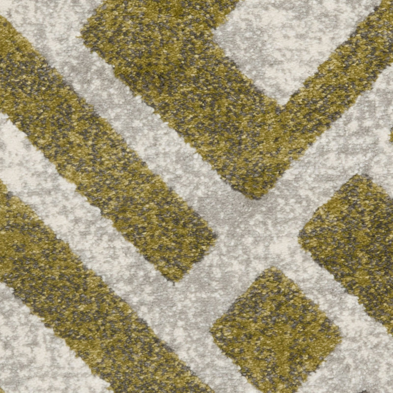 Shroyer Porcello Performance Geometric Rug, Rectangle 4' x 5'7"